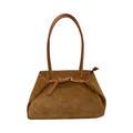 Sac en cuir Bali porté épaule
